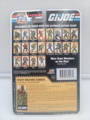 G.I. Joe 25th Anniversary 3.75 Roadblock Action Figure MOC Foil New Sealed