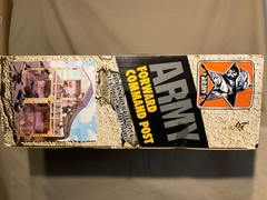 Vintage ARMY FORWARD COMMAND POST For 12″ GI Joe Size Figures Factory Sealed/New