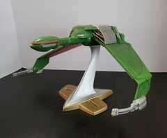 Klingon Bird of Prey 1994 STAR TREK Collector’s Edition Playmates LOOSE