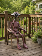 Pit droid Life-Size Mechanic Robot Replica LED Eye Sci-Fi Prop New