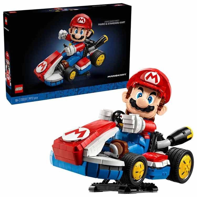 Official Toy Block Gift Birthday Christmas Interior Mario Kart Game Adult LEGO M