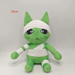 New Horror Animal Hospital Plush Toy Blue Dog Soft Stuffed Cartoon Doll