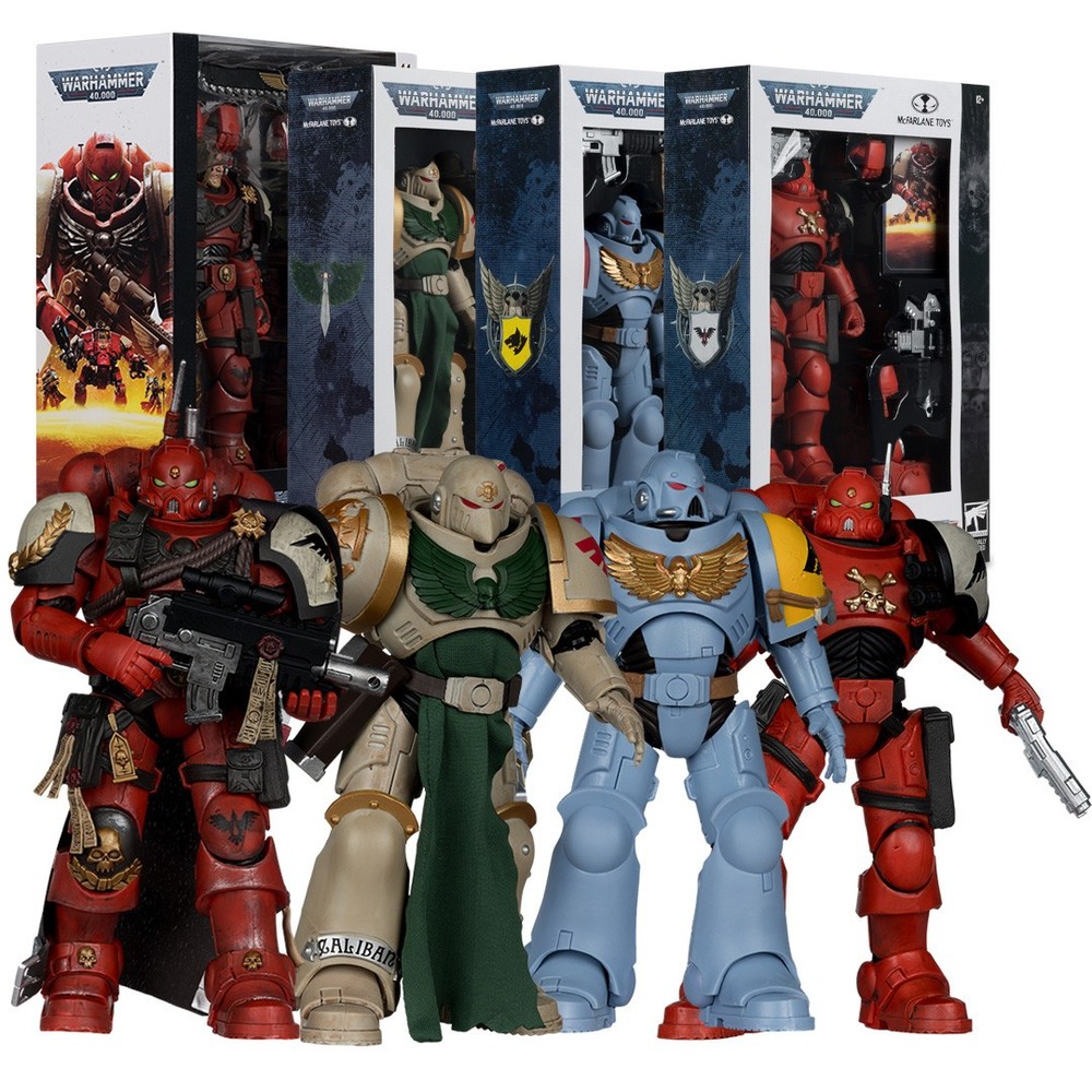Warhammer 40000 Wave 12 Bundle 4 Set 7 Figures w/Elite Edition