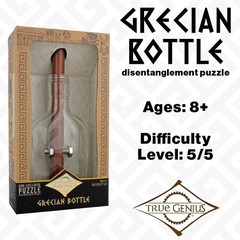 True Genius Grecian Bottle wooden puzzle Project Genius 06279