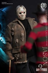 1/6 WHY STUDIO WS018 Freddy Vs Jason Collectible Male Action Figure Model Toy