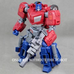 Rear Cover Filler Gun Axe Weapon For SSGE WFC03 OP Prime Upgrade Kit 3D Printed