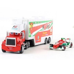 Disney Pixar Cars Black Storm Jackson DiNOco Cruz Mack Hauler Truck & Car Toys