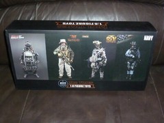 US NAVY SEAL BATTLE OF ABBAS GHAR MINI TIMES 12 INCH 1/6 TH SCALE BOXED FIGURE