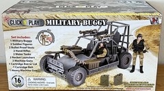Click N’ Play MILITARY Desert Patrol Vehicle BUGGY