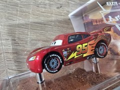New RS Team Lightning McQueen Special Edition Target Exclusive In Display Case