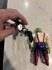 Vintage 1986 Mattel filmation Bravestar Handlebar Tex Hex Scuz Action Figure Lot