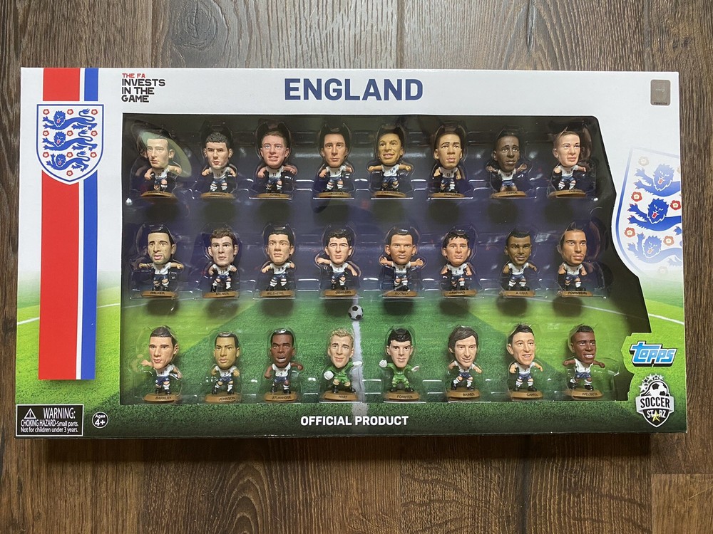 Soccer Starz England 2014 Edition World Cup 24 Player Team Pack 400230 ASSORT B