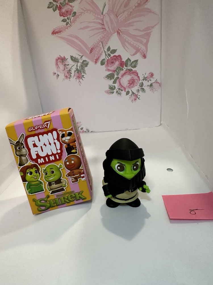 Super7 Fun Fun Mini SHREK BLACK ARMOR Rare New Opened