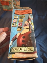 Futurama Toynami Figure Clobberella Leela Complete Santa Robot Build A Bot BAF