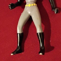 DC Comics Catwoman Batman Action Figure Lot of 2, Plastic Gray/Black/Purple 2008