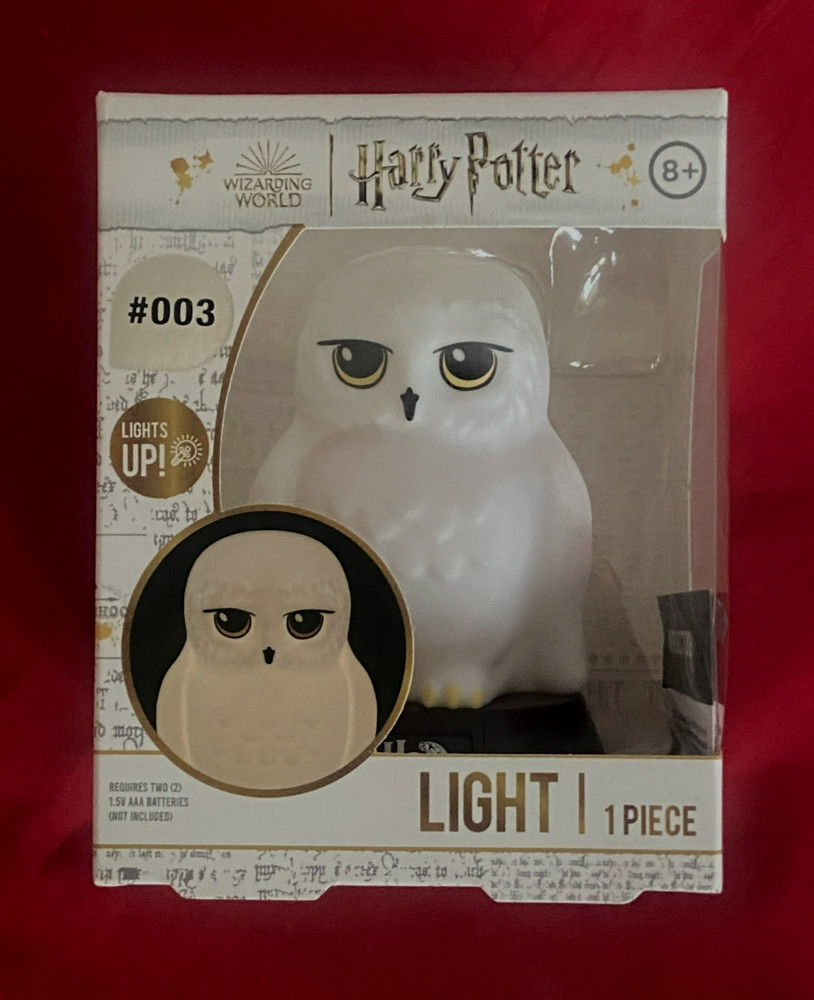 New Unopened PALADONE Harry Potter #003 HEDWIG Snow Owl Light WIZARDING WORLD