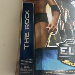 WWE Mattel Elite THE ROCK Wrestling Figure Ringside Collectibles Exclusive