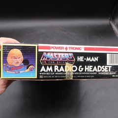 MOTU Masters of the Universe #3 – He-Man AM Radio & Adjustable Headset – NEW