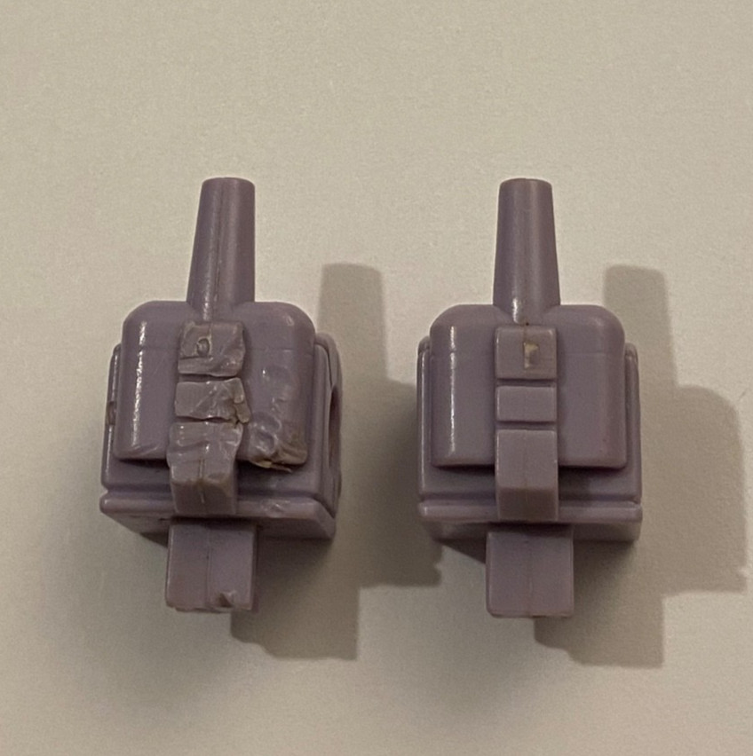original G1 Transformers MONSTRUCTOR R+L FIST HAND parts lot FREE SHIP