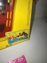 1986 Rambo Toys For Bikes 3-D Bike Shield Includes Pistol Headband Stallone 🔥
