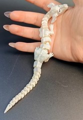 3D Printed Articulated Falkor – ‘The NeverEnding Story’. 8.5″ Long. Collectible.