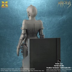 Metropolis Maschinenmensch Maria 1:8 Scale Model Kit Figure X-PLUS Silver Screen
