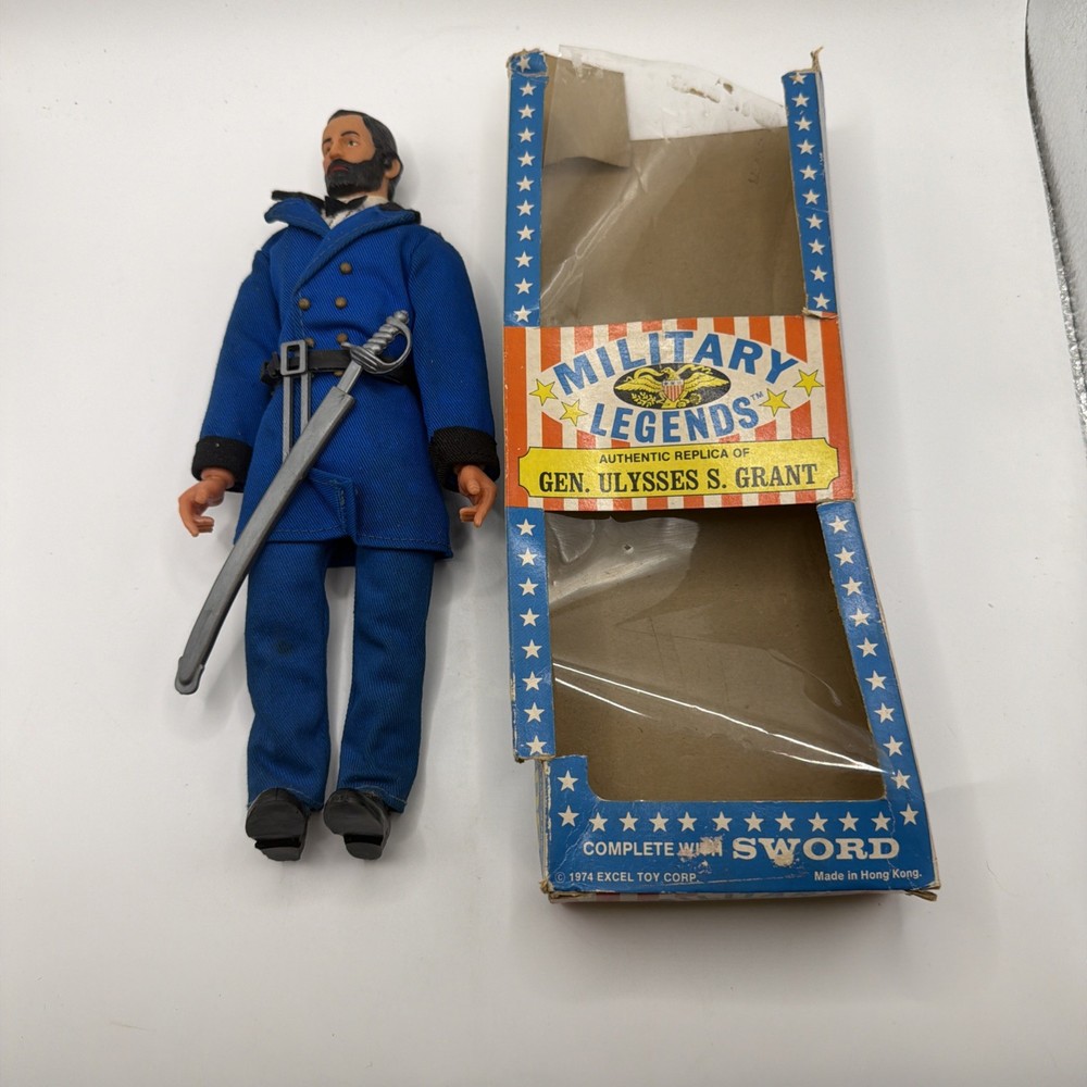1974 MILITARY LEGENDS ULYSSES S GRANT WITH BOX