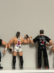 Lot Of 6 Vintage OSFTM 1998-99 Working Wrestling Action Figures See Photos/Video