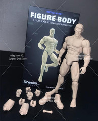 GWToys G001 1/12 Male Strong Muscular Articulated Body 16cm Flexible 6″ Figure