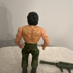 1985 Marchon M Force Military Muscle Man Snake Action Figure Weapons Vintage Lot