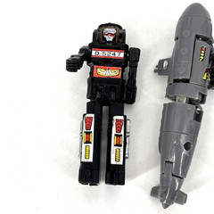 Vintage Transformers Gobots Bandai Toy Lot Pincher Dive Dive Machine Robo Tank