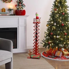 Mr. Christmas Grinch’s Scissor Lift 50 inch Animated and Musical New