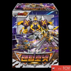 Metal Cardbot W HEAVY IRON W+BLUE COP W+PHANTOM HORNET+TIGUN 4-Robots cars set
