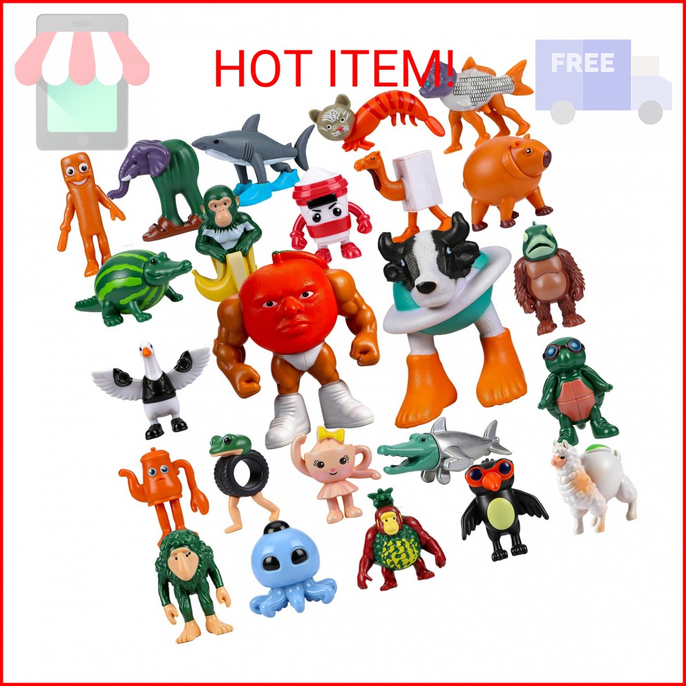 SOGLIM 24PCS Italian Brainrot Steal a Brainrot Toys, Brain Rot Toys, Tralalero T