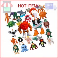 SOGLIM 24PCS Italian Brainrot Steal a Brainrot Toys, Brain Rot Toys, Tralalero T
