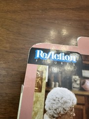 RARE!! Funko Reaction GOLDEN GIRLS ACTION FIGURE NY Comic Con 2016, Box Dings