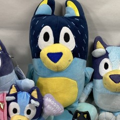 Bluey and Friends Family Figures And Plush Lot of 23 Items. Clean. Smoke Free.