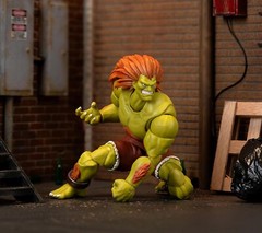 Jada Toys Street Fighter II 7″ Blanka Deluxe Action Figure Officially Licensed