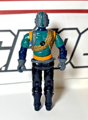 GI Joe Cobra Range Viper 1990 v1 *100% COMPLETE w/Card, Near Mint!* Vintage ARAH