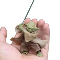 Star Wars Mandalorian Master Yoda with Sword Action Figure Toys