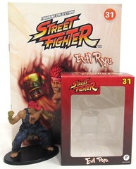 Fanhome Capcom Street Fighter #31 Evil Ryu Figure With Magazine