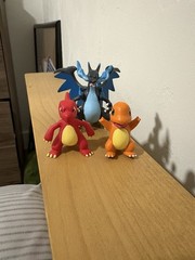 Pokemon Mega Charizard X Exclusive Figure 3-Pack Set “Charmander & Charmeleon”