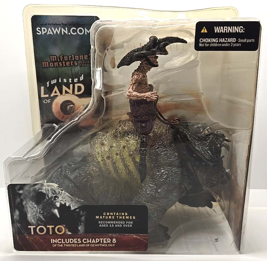 McFarlane’s Monsters Twisted Land of Oz Toto Series 2 Action Figure 2003