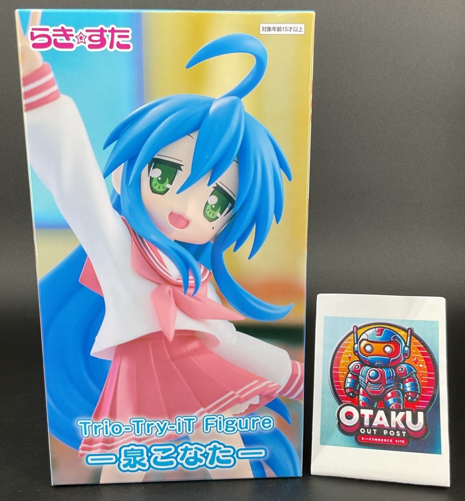 Konata Izumi Figure Lucky ☆ Star Trio Try It Anime Statue FuRyu Japan New