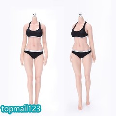 LDDOLL 1/6 Female 29L Seamless Silicone 12″Doll Figure Body+ Finger Bone No Head