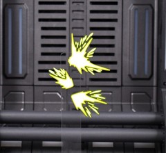Blast Ricochet Effect Set for ~1/12 or six inch action figures – 3 piece set
