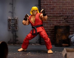 Jada Street Fighter II 6″ Ken Figure Action Figure, Toys for Kids and Adults