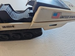 Vintage 1983 GI Joe ARAH Snow Mobile Polar Battle Bear Incomplete nice stickers
