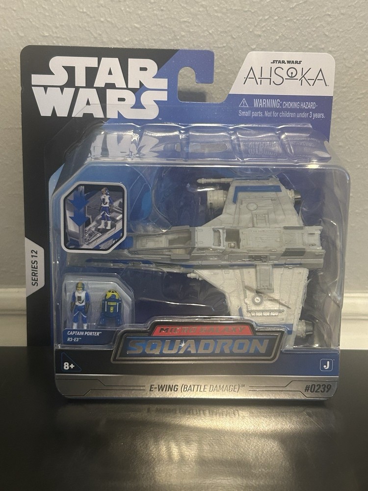 Star Wars Micro Galaxy Squadron Series 12 Battle damaged E-Wing NEW