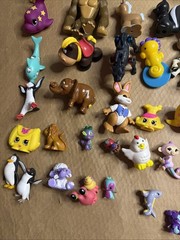 Large Lot Of 70 Animal Figures Horse Elephant Farm Hippo Tiger